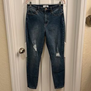 RSQ curvy high rise skinny jeans